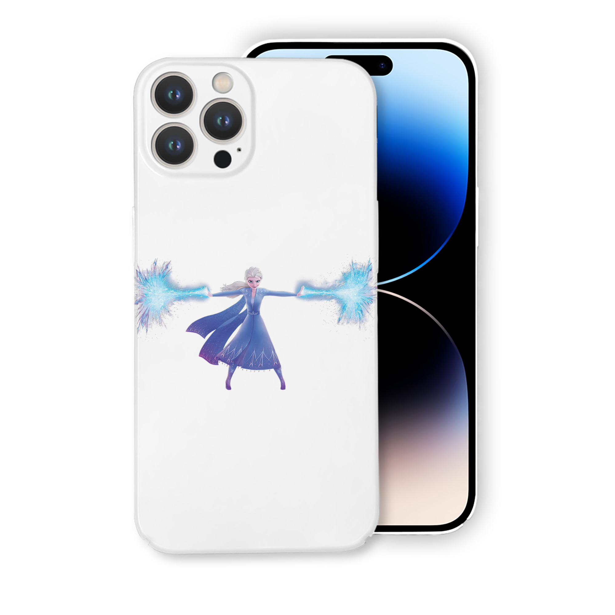 （画像用） アナと雪の女王 アンナ エルサ Frozen Anna Elsa 【iPhone 14シリーズ対応】ハードケース